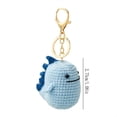 thumbnail image 2 of 1PC Diy Material List New Handmade Crochet Doll DIY Novice Learn Crochet Wool Material Pack English Small Dinosaur Blue, 2 of 4