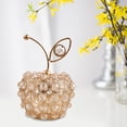 thumbnail image 4 of Estatua de adornos de fruta de cristal Zulema figura de fruta de cristal manzanas, 4 of 8