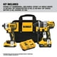 thumbnail image 5 of Kit combinado de taladro inalámbrico DEWALT 20V MAX XR DCK299D1W1, 5 of 9