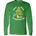 thumbnail image 3 of Inktastic Rockin' Around the Christmas Tree Long Sleeve T-Shirt, 3 of 5