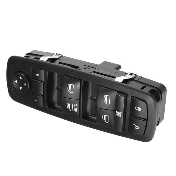Unique Bargains 1Pcs Front Left Driver Side Master Power Window Switch for Dodge Journey 2009-2016 4602632AC 4602632AD Black