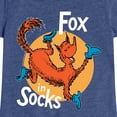 thumbnail image 3 of Fox In Socks Jumping  - Girls Fitted Short Sleeve Tee, 3 of 6