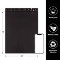 thumbnail image 2 of FungLam 100 pcs 10x13 Inches Black Poly Mailers Shipping Envelopes, Strong Adhesive Sealing, Waterproof and Tear Proof Boutique Packaging Postal for Clothing, 2 of 9