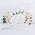 thumbnail image 6 of K-KED Cute Snowman Earrings Christmas Dangle Earrings Holiday Fashion Delicate Jewelry Gift-2, 6 of 9
