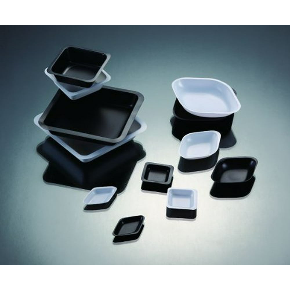 Plastic Weighing Boats, 100ml, 80mm X 80mm, Square, (Pack of 125) White