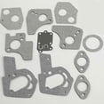 thumbnail image 3 of 495606 494624 Briggs & Stratton 80200 81200 82200 135292 135232 135212 Kit de reconstrucción y reparación de carburador horizontal revisado de 3 a 5 HP, junta de diafragma, 3 of 5