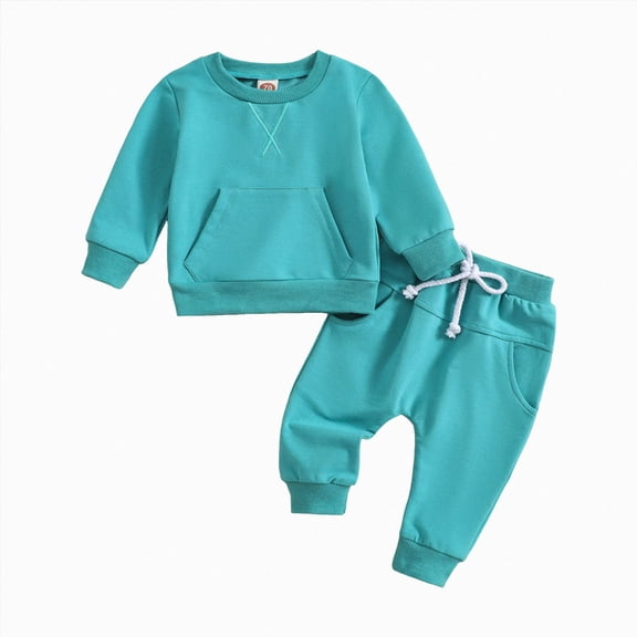 12-18 Months Boy Clothes Baby Outfit Long Sleeve Sweatshirt Football Pants Cute Fall Winter Outfits 0 6 12 18 24 M 1t 2t 3t 4t 5t 6t