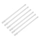 thumbnail image 2 of 6 Pack Tension Rods, Adjustable Spring Cupboard Bars Rod Curtain Rods White, 2 of 5