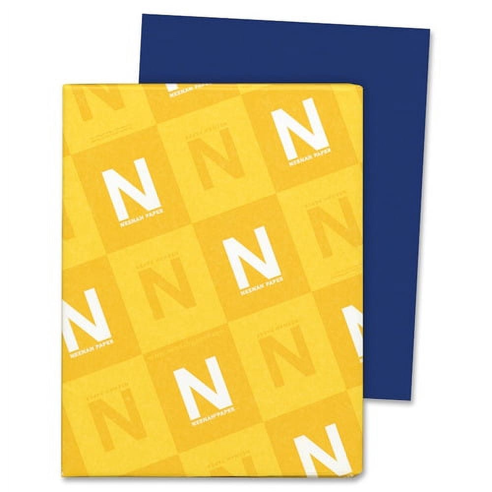 Astrobrights Laser, Inkjet Colored Paper Letter - 8 1/2" x 11" - 24 lb Basis Weight - 500 / Ream - Blast-off Blue