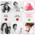 thumbnail image 6 of 6pcs Sponge Hair Rollers, Foam Hair Roller Sleeping Hair Curlers Flexible Hair Styling Curlers Sponge Curlers for Hairdressing Styling (4.0cm-Pink), 6 of 9