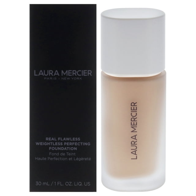 Base de maquillaje perfeccionadora ligera y sin peso Real Flawless - 3C1 Dune de Laura Mercier para mujeres - Base de maquillaje de 1 oz