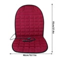 thumbnail image 3 of Winter Car Heating Pad 12V Seat Warmer Comfortable Fast Heating Ideal for Cold Weather Commute, 3 of 5