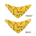 thumbnail image 3 of Sikiie Yellow Limes Dog Bandanas-Dog Scarf Bib Kerchief Breed for Dogs and Small for Pets Gift-Small, 3 of 5