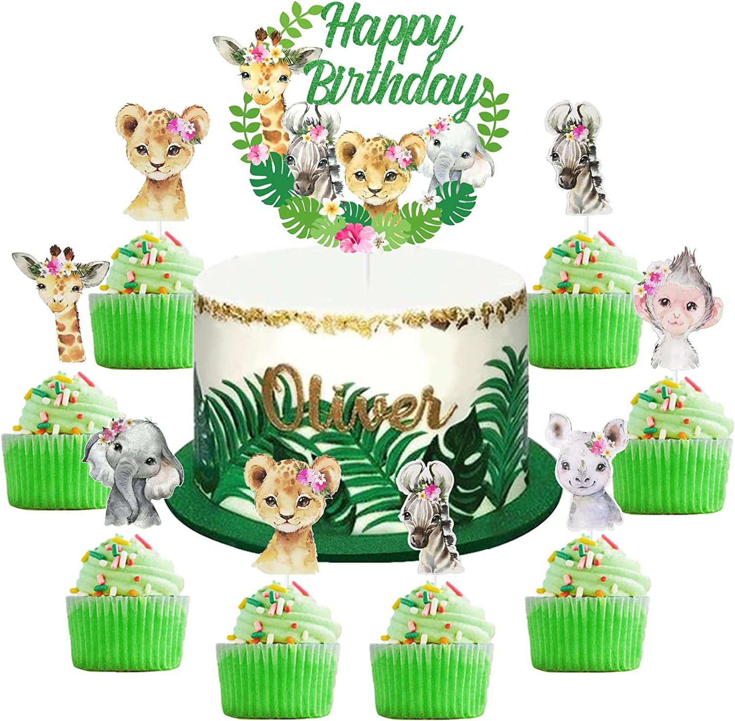 Animal Jungle Cake