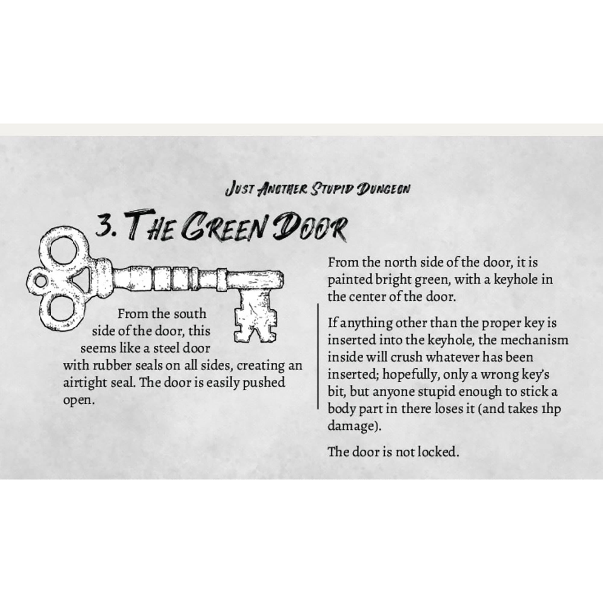 Just A Stupid Dungeon - RPG Booklet, 16 Pages, Black & White A5-Sized Booklet, Revenge & Betrayal, Lamentations Of The Flame Princess Roleplaying Game