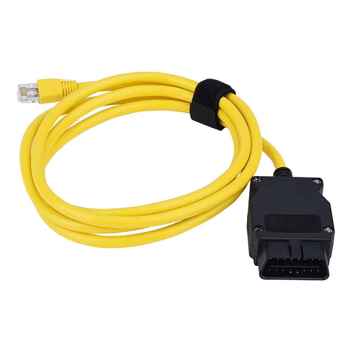 Toorise Ethernet to OBD Interface Cable for BMW Enet (Ethernet to Obd) Interface Cable E-SYS Icom Coding F-Series 6.5ft Ethernet to OBD Interface Car