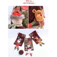 thumbnail image 3 of Vikakiooze 2022 Christmas Christmas Drawstring Gift Bag Party Present Wrap Candy Bag Decor, 3 of 5