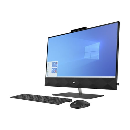 HP Pavilion 27" Full HD Touchscreen All-In-One Computer, Intel Core i7 i7-10700T, 16GB RAM, 1TB SSD, Windows 11 Home, 27-d0244