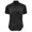 Black, variant on Kustom Kit Mens Short Sleeve Tailored Fit Premium Oxford Shirt