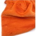 thumbnail image 1 of Short Plush Shaggy Faux Fur Fabric Sewing Fabric Supplies Super Soft and Fluffy Luxuriously Cushy for Craft Supply, Wedding Party Christmas Decoratio(Size:1.6mx1m / (62.99x39.37IN),Color:Orange), 1 of 7
