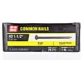 thumbnail image 2 of Pro-Fit  1-1/2 in. Common  Bright  Steel  Nail  Flat  1 lb., 2 of 7