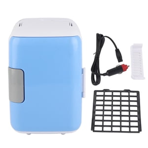 TKSE 4L Réfrigérateur De Voiture Grande Capacité - Petite Taille De Qualité Alimentaire Doublure Refroidisseur Réchauffeur Mini Réfrigérateur pour Dortoir Bureau Maison