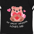 thumbnail image 4 of Inktastic My Great Grandpa Loves me- bear and hearts Boys or Girls Toddler T-Shirt, 4 of 5