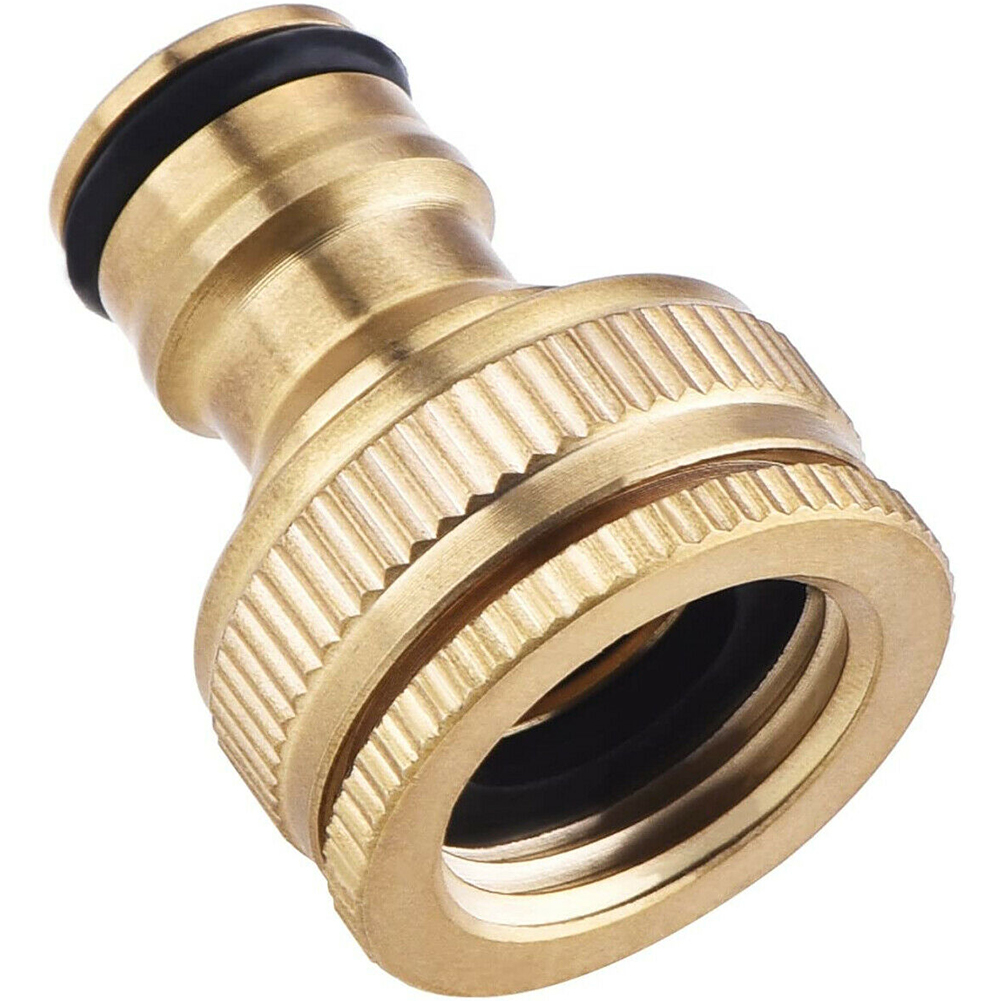 Mingyiq G3/4 to G1/2 Brass Fitting Adaptor HOSE Tap Faucet Water Pipe Connector Garden - image 5 of 7