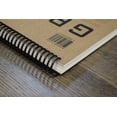 thumbnail image 3 of Grey Grid Sketchbook. Spiral Bound. Top Spine. Multi-Media Paper. 1/8" Box Grid. (8.5" x 11") SB-50100-TS (1 Book), 3 of 4