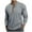 Gray, variant on zfhfof Men's Waffle Henley Shirts Classic Raglan Long Sleeve Casual T-Shirts Lightweight Fashion Basic Button Tee Shirt