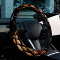 thumbnail image 6 of Pangolin 14.5 Inch Printing PVC Leather Auto Accessories Steering Wheel Covers Car Wheel Covers Steering Wheel Cover, 6 of 6