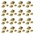 thumbnail image 1 of Greenadscape 600Ud Punk Accesorios De Con Remaches Pirámide De Metal Dorado Para Bolsos Y Ropa, 1 of 6
