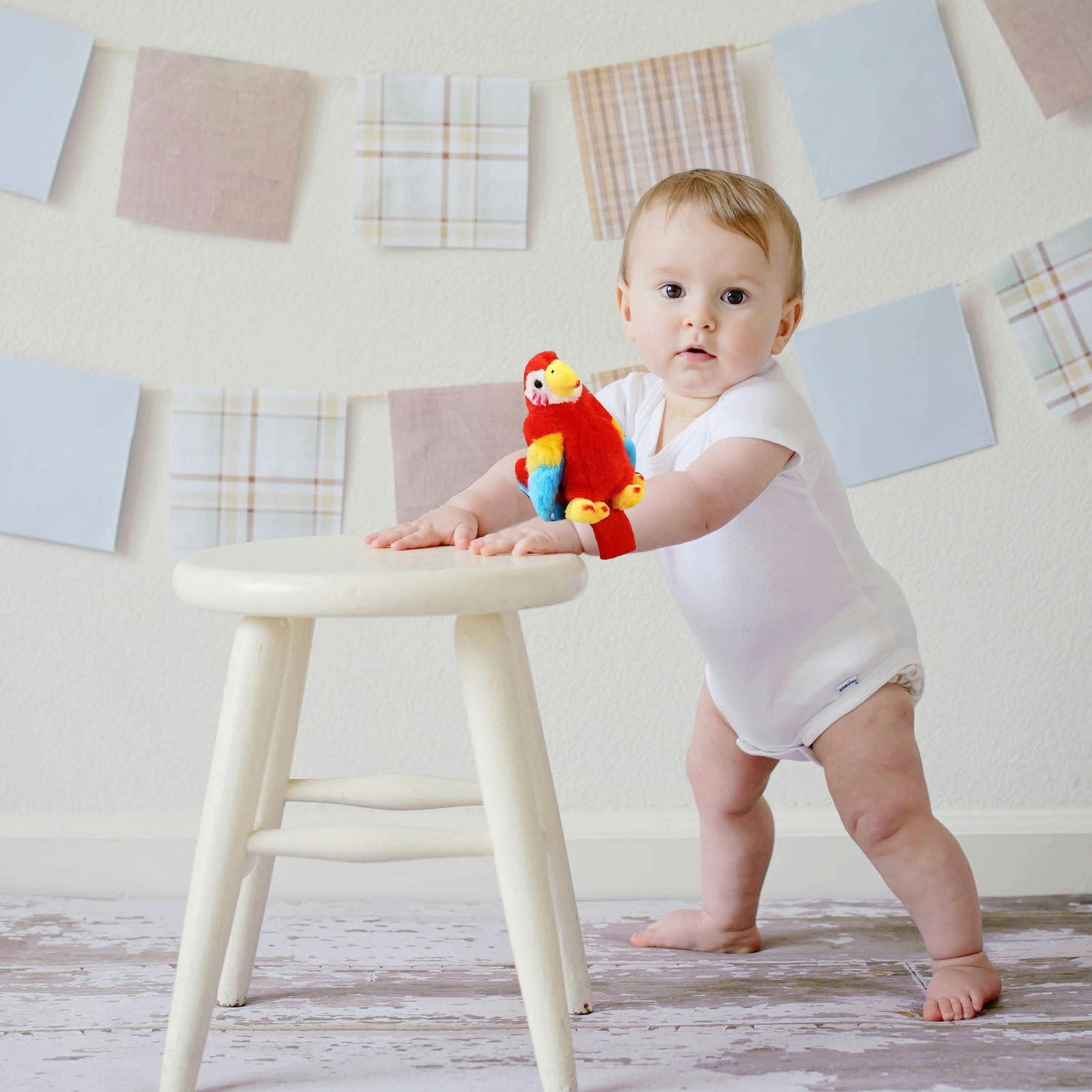 Peluche D'oiseau, Perroquet Sur Support D'épaule | Perroquet En Peluche Aimantée - Peluches Animaux En Peluche Confortables Pour Bureaux, Chambre à Coucher, Salon