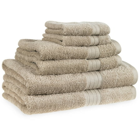 Forever Color Cotton Bleach-Safe 6-Piece Towel Set - Walmart.com