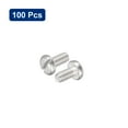 thumbnail image 3 of 304 Stainless Steel Machine Screws, 100 Pack M2x4mm Slotted Pan Head Bolts, 3 of 5