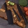 thumbnail image 6 of High-quality set of three knives, ergonomically designed handles, stainless steel blades, easy to clean, an ideal gift for cooking enthusiasts, chefs, or home cooks., 6 of 7