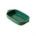 thumbnail image 1 of Baked Rice Baking Dish Ceramic Double Ear Baking Bowl Home Microwave Plate Oven Special Utensils, 1 of 3