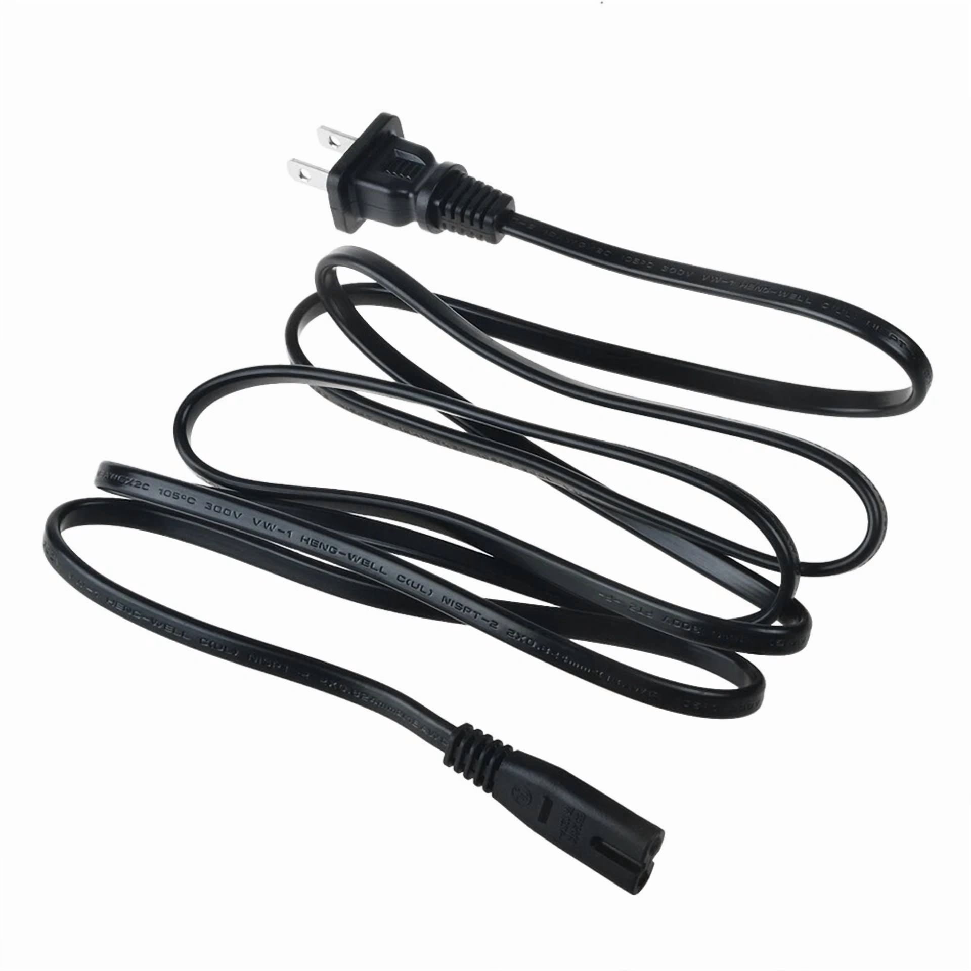BUTTERFLY- 6Ft Ul Ac Power Supply Cord Cable Plug For Tcl Roku Smart Tv 32S4610R 48Fd2700