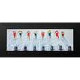 thumbnail image 2 of Atelier B Art Studio 14x7 Black Modern Framed Museum Art Print Titled - Race of 10 meters, 2 of 5