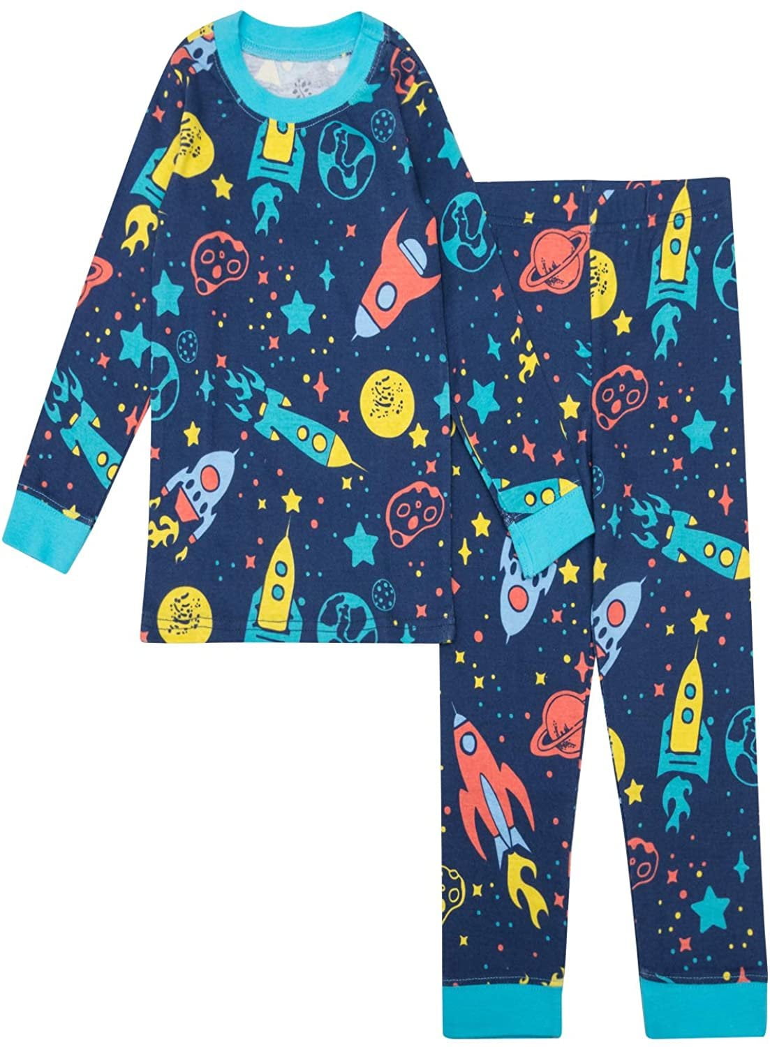 Gentle Organics 100 Organic Cotton Boys Pajamas 2 Piece Pajama Sets