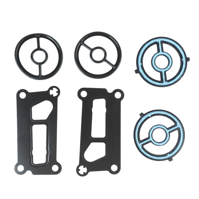 Juego de juntas para enfriador de aceite de motor de alta resistencia y resistente LF02 14 700, repuesto para MAZDA 3 5 6 CX-7