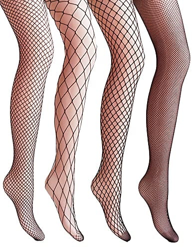 VERO MONTE 4 Pairs Diamond Fishnet 