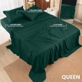 thumbnail image 2 of Juego de sábanas Utopia Bedding tamaño queen, paquete de 10 unidades, microfibra cepillada, 2 of 7