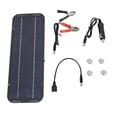 thumbnail image 2 of Panel Solar Portátil, Polisilicio Renovable 12V 5W Conversión De Alta Eficiencia Fácil Instalación Cargador De Batería Solar Para Automóvil Para RV, 2 of 7
