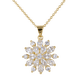thumbnail image 1 of Collar para Mujer Oro 14k LuckyLy, con Zirconia Cúbica, Modelo Gia dorado UNITALLA, 1 of 6