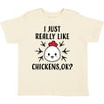thumbnail image 3 of Inktastic I Just Really Like Chickens Ok Boys or Girls Toddler T-Shirt, 3 of 5