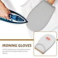 thumbnail image 4 of Niceauty Grey Steamer Mitt for Home Use Comfortable Ironing Gloves with Flexible Grip, 4 of 5