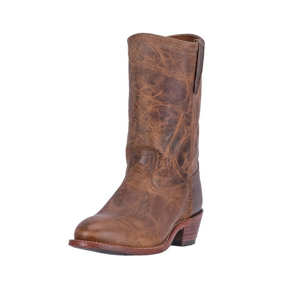 Dingo - Dingo Western Boots Mens Stewart Cowboy Round Toe Leather Brown ...