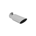 thumbnail image 2 of Flowmaster 15374 Exhaust Tip - 3.50 in. Angle Cut Polished SS Fits 2.50 in. Tubing - Clamp on, 2 of 2