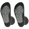 thumbnail image 5 of Noble Health Care Diabetic Non Skid Hospital Slipper Socks 6 Pack (Black Skid 2, 9-11), 5 of 5